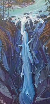 Heather Pant - Into the Blue Abyss